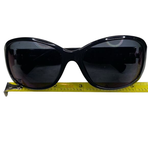 Coach Women's Black Gold Lettering Square Sunglasses 51MM - Picture 14 of 14